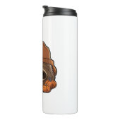 Luiaard espuki sison Halloween Classic T-Shirt Thermosbeker (Geroteerd rechts)