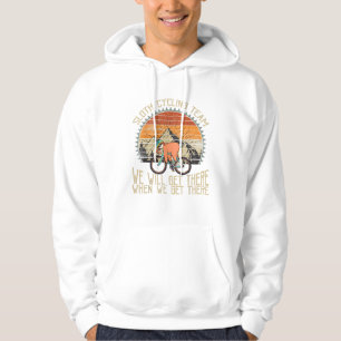 Luiaard Fiets Team We Well Komen Er Als We Er Kome Hoodie