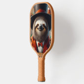Luiaard Geleerde Wetenschapper Pickleball Paddle (Links)