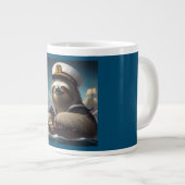 luiaard grote koffiekop (Voorkant rechts)