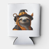 Luiaard Halloween Classic T-shirt Blikjeskoeler (Voorkant)