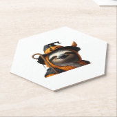 Luiaard Halloween Classic T-shirt Kartonnen Onderzetters (Schuin)