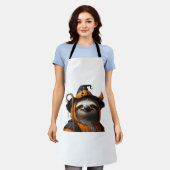 Luiaard Halloween Classic T-shirt Schort (Gedragen)