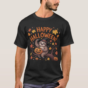 Luiaard Halloween Dag Klassiek T-Shirt