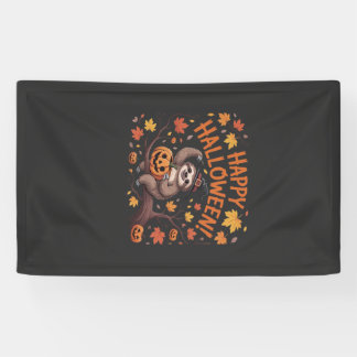 Luiaard Halloween-dag oversized T-shirt Spandoek
