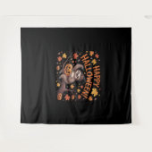 Luiaard Halloween-dag oversized T-shirt Wandkleed (Voorkant (horizontaal))