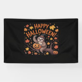 Luiaard Halloween Day Classic T-shirt Spandoek (Horizontaal)