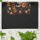 Luiaard Halloween Day Classic T-shirt Theedoek (Gevouwen)