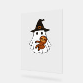 Luiaard Halloween Ghost Witch Pet Dierenvrienden B Acryl Bord (Hoek)