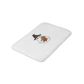 Luiaard Halloween Ghost Witch Pet Dierenvrienden B Badmat (Gekanteld)