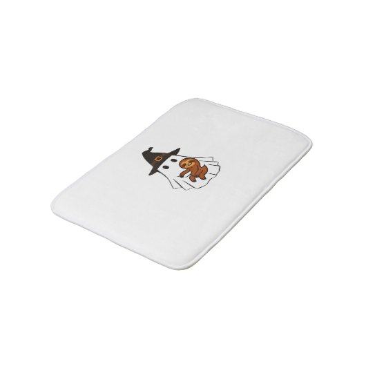 Luiaard Halloween Ghost Witch Pet Dierenvrienden B Badmat (Gekanteld)