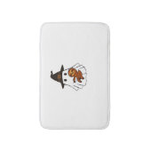 Luiaard Halloween Ghost Witch Pet Dierenvrienden B Badmat (Voorkant Verticaal)