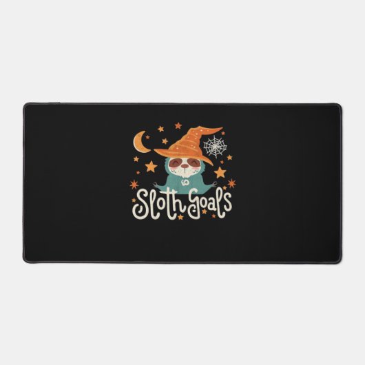 Luiaard Halloween Goals Classic T-shirt Bureaumat (Voorkant)