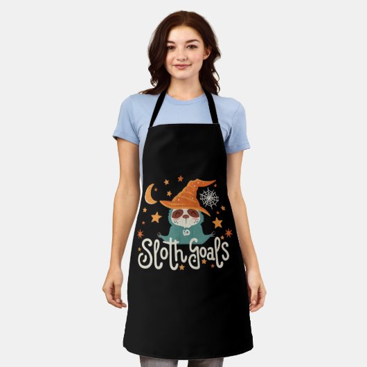 Luiaard Halloween Goals Classic T-shirt Schort (Gedragen)