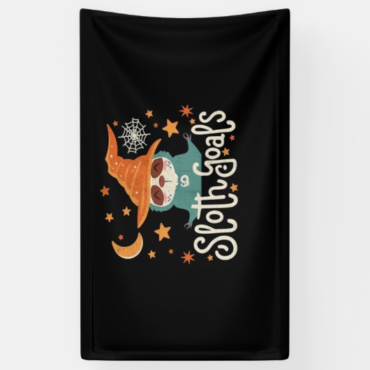 Luiaard Halloween Goals Classic T-shirt Spandoek (Verticaal)