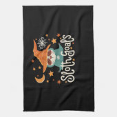 Luiaard Halloween Goals Classic T-shirt Theedoek (Verticaal)