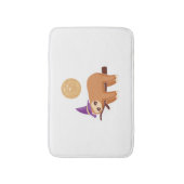 luiaard, halloween luiaard badmat (Voorkant Verticaal)