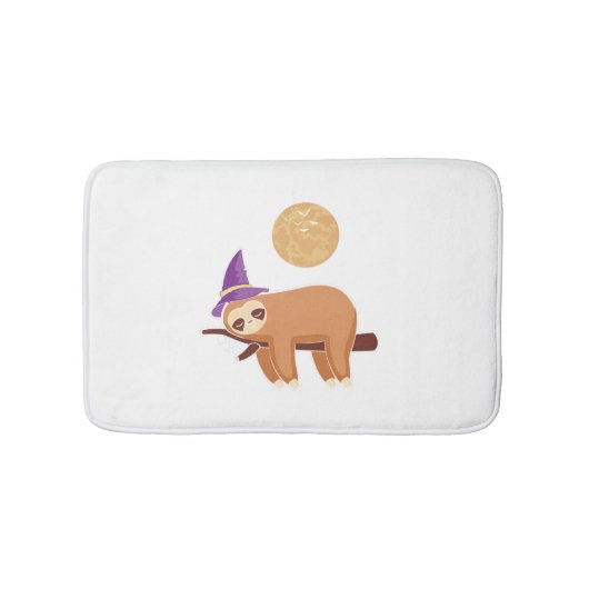 luiaard, halloween luiaard badmat (Voorkant)