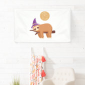 luiaard, halloween luiaard spandoek (Insitu)