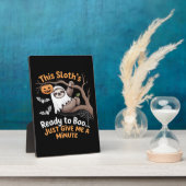 Luiaard Halloween Luiaards Schattigee Vleermuis Va Fotoplaat (Zijkant)