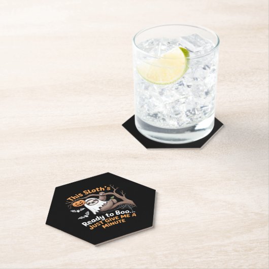 Luiaard Halloween Luiaards Schattigee Vleermuis Va Kartonnen Onderzetters (Insitu)