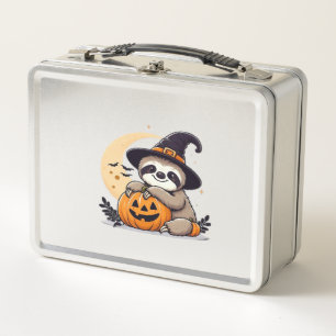 Luiaard Halloween Motief Cute Klassiek T-shirt