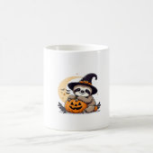 Luiaard Halloween Motief Schattige Classic T-Shirt Koffiemok (Center)