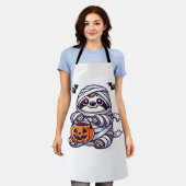 Luiaard Halloween Mummy Kinder Vrouwen Mannen Luia Schort (Gedragen)