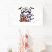 Luiaard Halloween Mummy Kinder Vrouwen Mannen Luia Spandoek (Insitu)