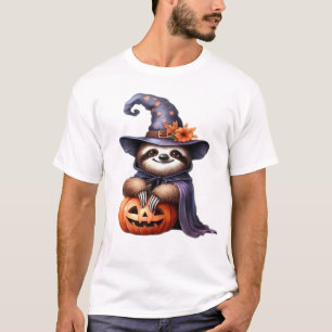 Luiaard Halloween Outfit Klassiek T-shirt