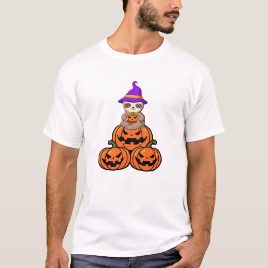 Luiaard Halloween Premium T-shirt (Voorkant)