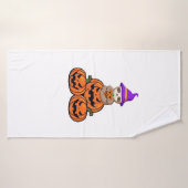 Luiaard Halloween Premium T-shirt Badhanddoek (Badhanddoek)
