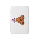 Luiaard Halloween Premium T-shirt Badmat (Voorkant Verticaal)