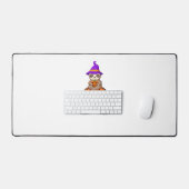 Luiaard Halloween Premium T-shirt Bureaumat (Keyboard & Muis)