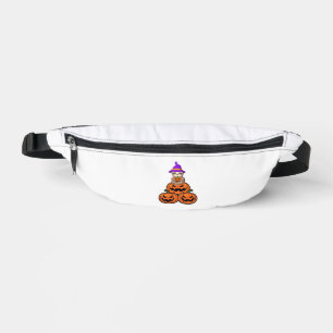 Luiaard Halloween Premium T-shirt Heuptasje