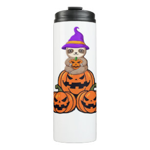 Luiaard Halloween Premium T-shirt Thermosbeker