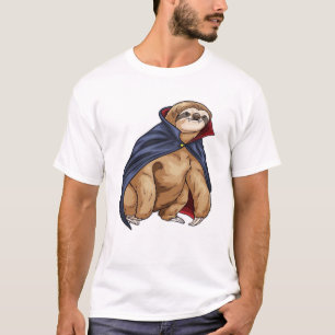 Luiaard Halloween Vampier Klassiek T-Shirt