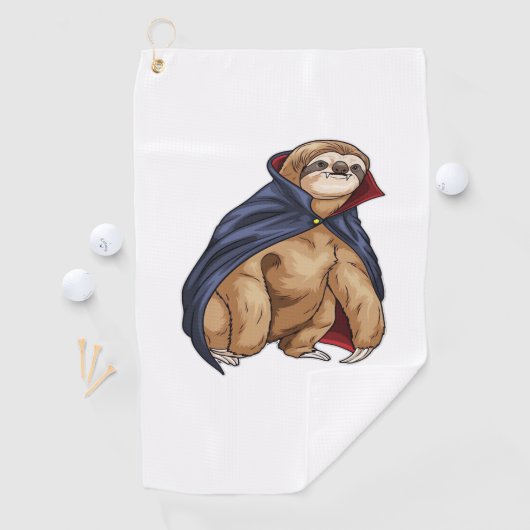 Luiaard Halloween Vampire Classic T-shirt Golfhanddoek (Insitu)