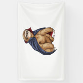 Luiaard Halloween Vampire Classic T-shirt Spandoek (Verticaal)