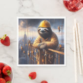 Luiaard Het werken van het Hoge Staal Servet (Insitu)