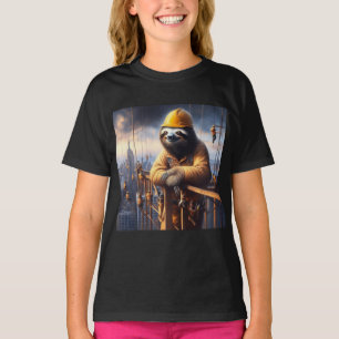 Luiaard Het werken van het Hoge Staal T-shirt