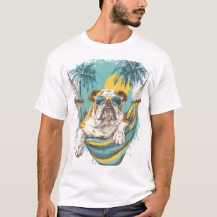 Luiaard Hond � Lui Grappig Hondje T-shirt