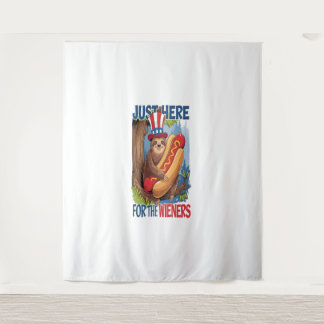 Luiaard Hot Dog 4 juli BBQ Wandkleed