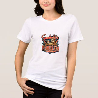 Luiaard Iemands Probleem Tri-Blend Shirt