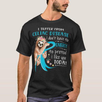 luiaard ik lijd aan coeliakie ik heb niet de t-shirt