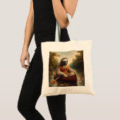 Luiaard in een kano tote bag (Voorkant (product))