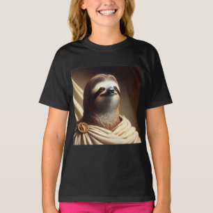 Luiaard in het oude Rome T-shirt