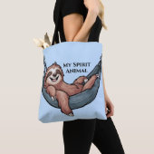 Luiaard in relax tote bag (Dichtbij)