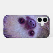 Luiaard iPhone 16 Hoesje (Achterkant horizontaal)