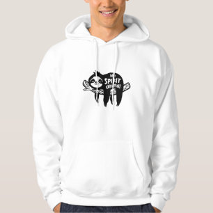 Luiaard is Mijn Geest Dier Chillen Lui Introvert S Hoodie